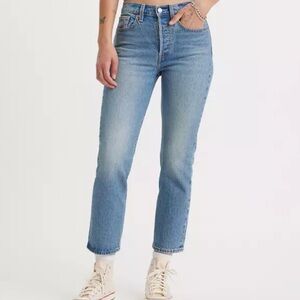 Levi Wedgie Straight leg jeans